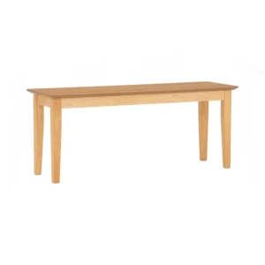 Leona 1.1m Bench Chair | Natural