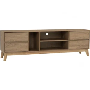 Hirado 1.8M TV CABINET | Oak
