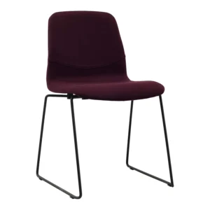 Alyssa Dining Chair | Bentwood+scarlet Fabric