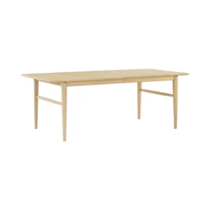 Hampton 1000x2050+900 Extension Dining Table | Oak Leg, Oak Veneer Top