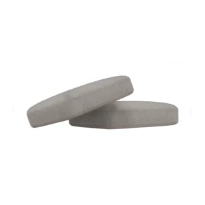 Leyton 1 Seater Cushion Foam Back & Seat | Warm Grey Colour Doublet Fabric