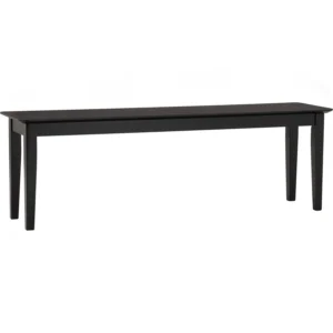 Leona 1.4m Bench | Black Colour