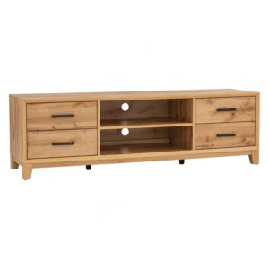 Oregon 1.65m Tv Cabinet | Wotan Oak Colour