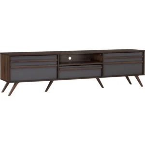 Blackburn 1.8m Tv Cabinet | Columbia Colour, Dark Grey Colour Drawer