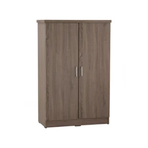 Dublin 2 Door Low Wardrobe | Sonoma Dark Colour