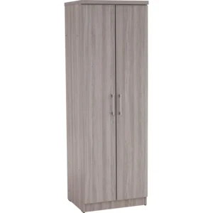 Dublin 2 Door Wardrobe | Grey Line Colour