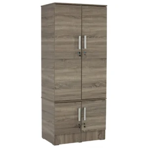 Naomi 4 Door Wardrobe | Sonoma Dark Colour