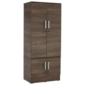 Naomi 4 Door Wardrobe | Vintage Oak Colour