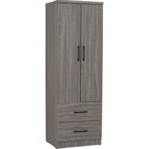 Dublin 2 Door Wardrobe | Sonoma Light Colour