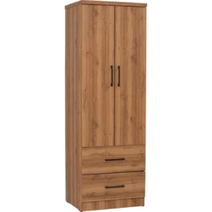 Dublin 2 Door Wardrobe | Natural Oak Colour