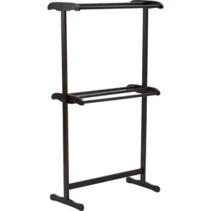 Roy high towel rack | Dark Chestnut colour