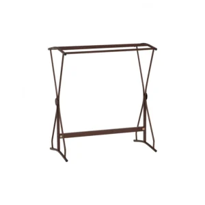 Oliver low towel hanger | Antique Brown colour