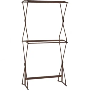 Oliver high towel hanger | Antique Brown colour