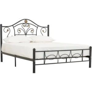 Sota Queen Bed | Black Colour