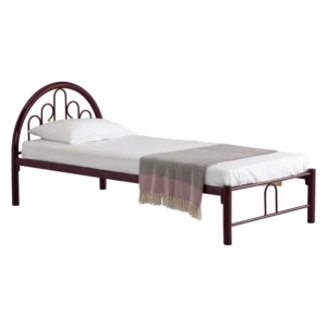 Alvis Single Bed | Maroon Colour