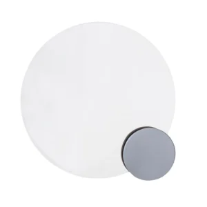 Zinnia 380Ø mirror | iron frame in Natural colour