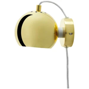 Slug Glossy Brass | Wall Lamp (CE)