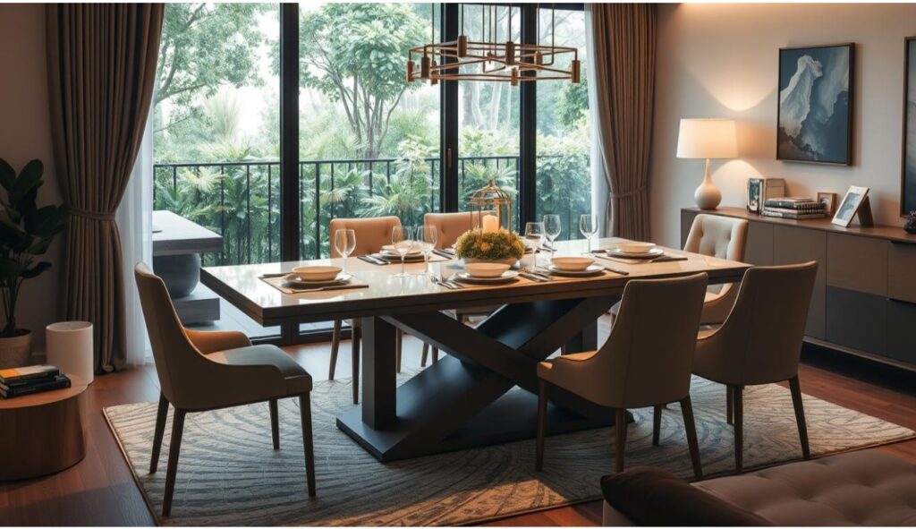 extendable dining table malaysia