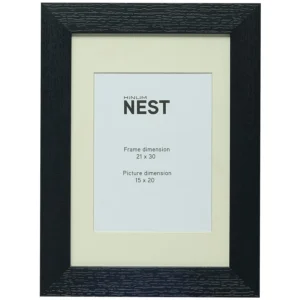 Black Colour Blank Photo Frame | 300x210 Photo Size