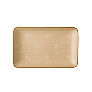 190l X 120w Serving Tray | Orange Colour